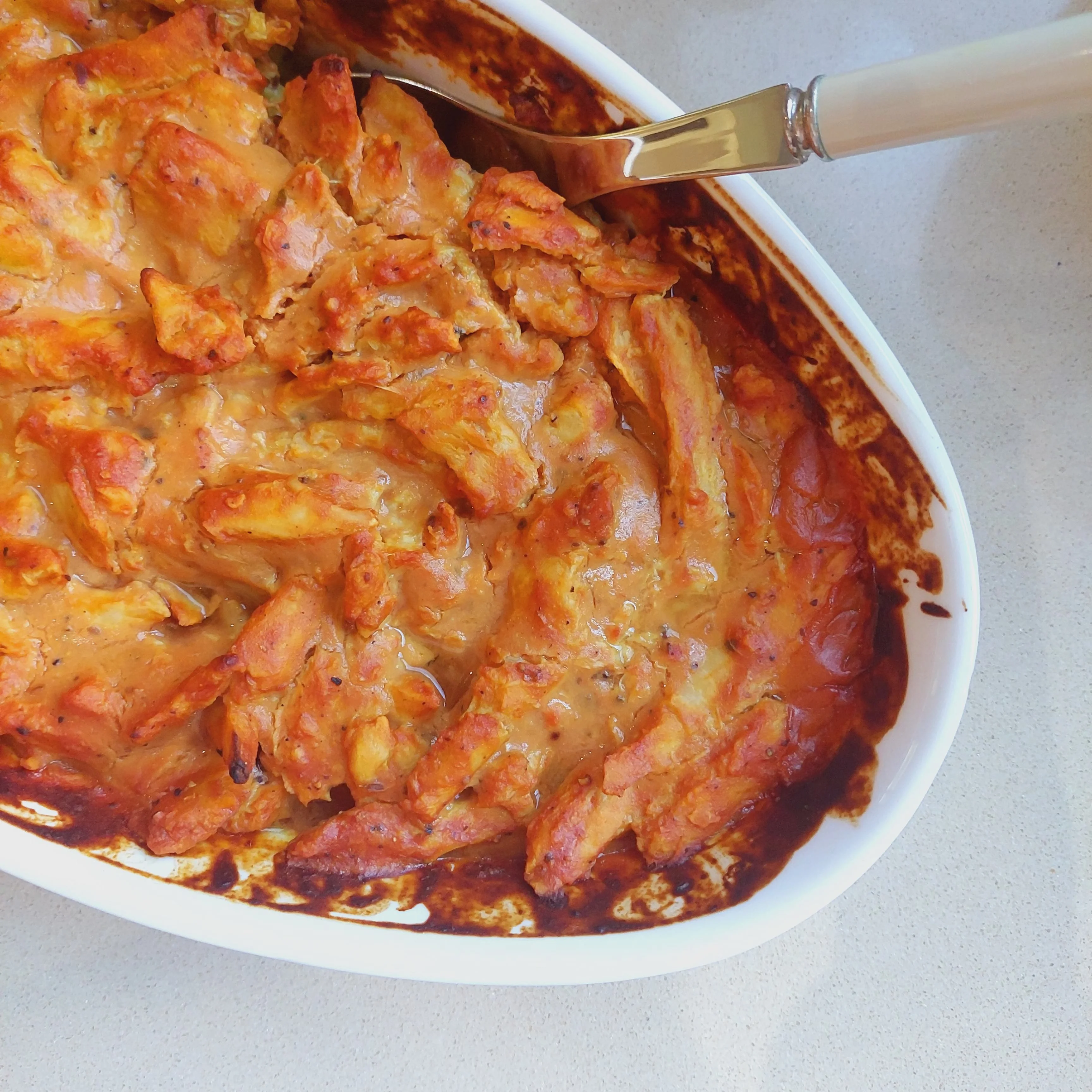 Baked Butter “Chickn”